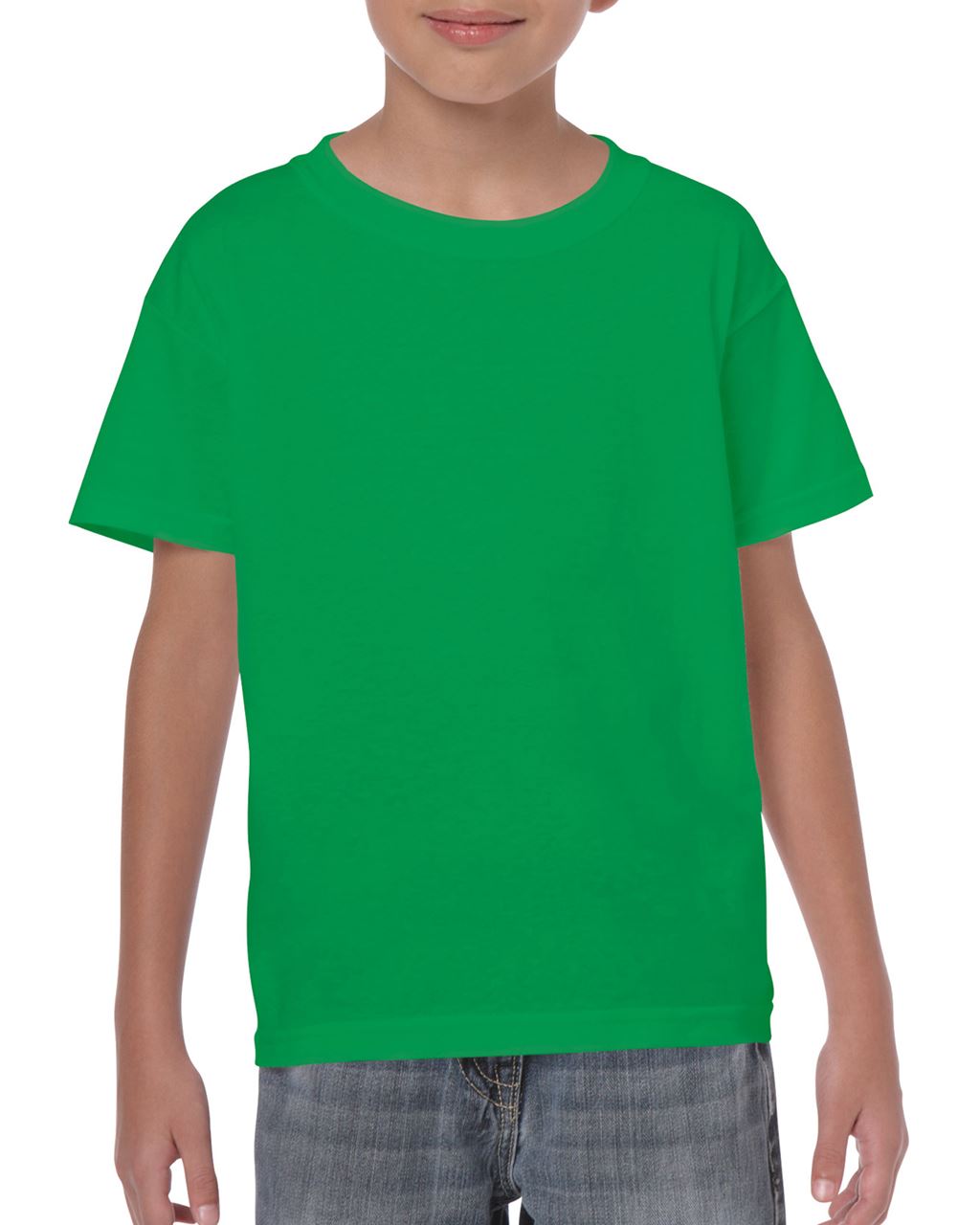 Gildan Heavy Cotton™ Youth T-shirt - Gildan Heavy Cotton™ Youth T-shirt - Irish Green