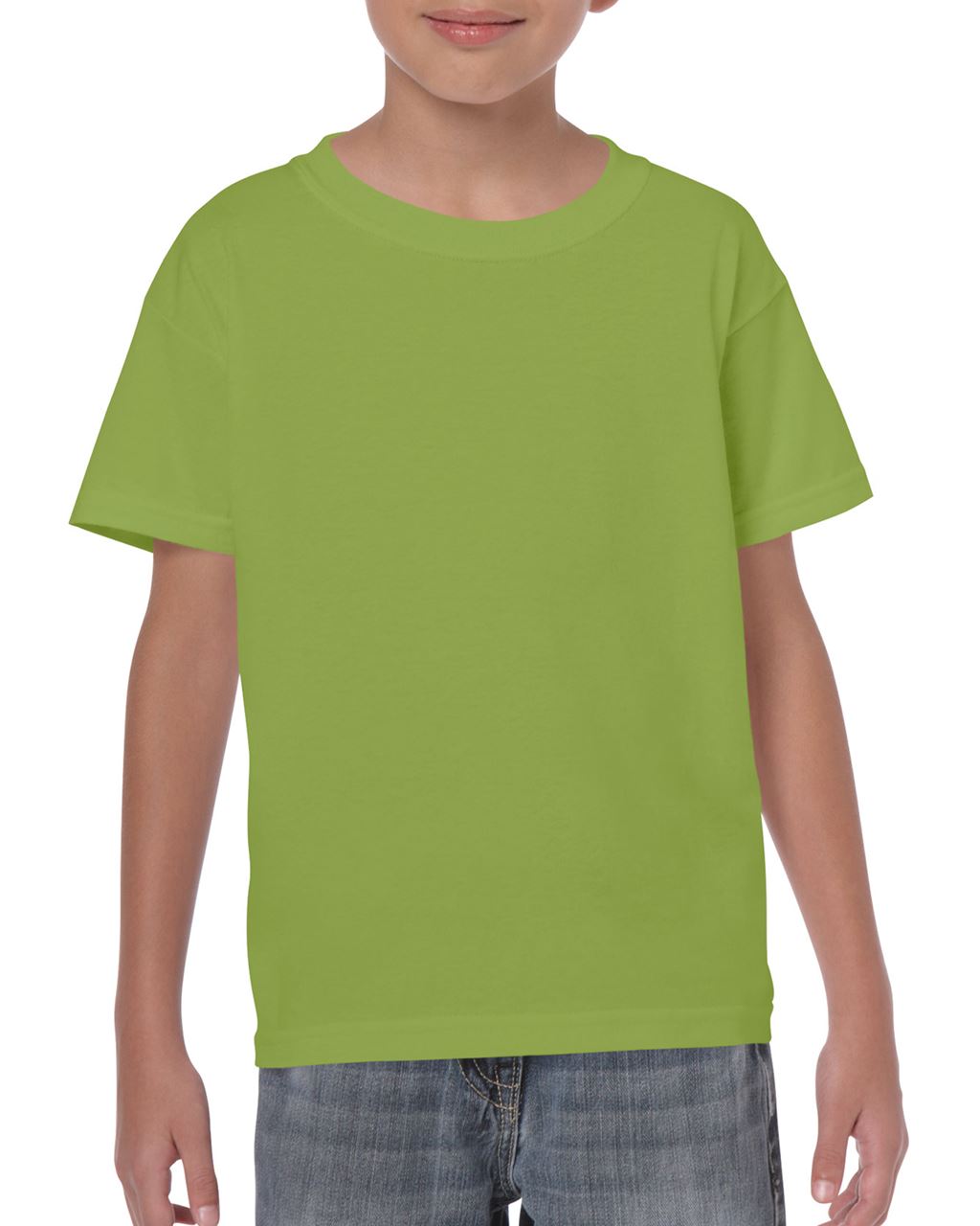 Gildan Heavy Cotton™ Youth T-shirt - Gildan Heavy Cotton™ Youth T-shirt - Kiwi