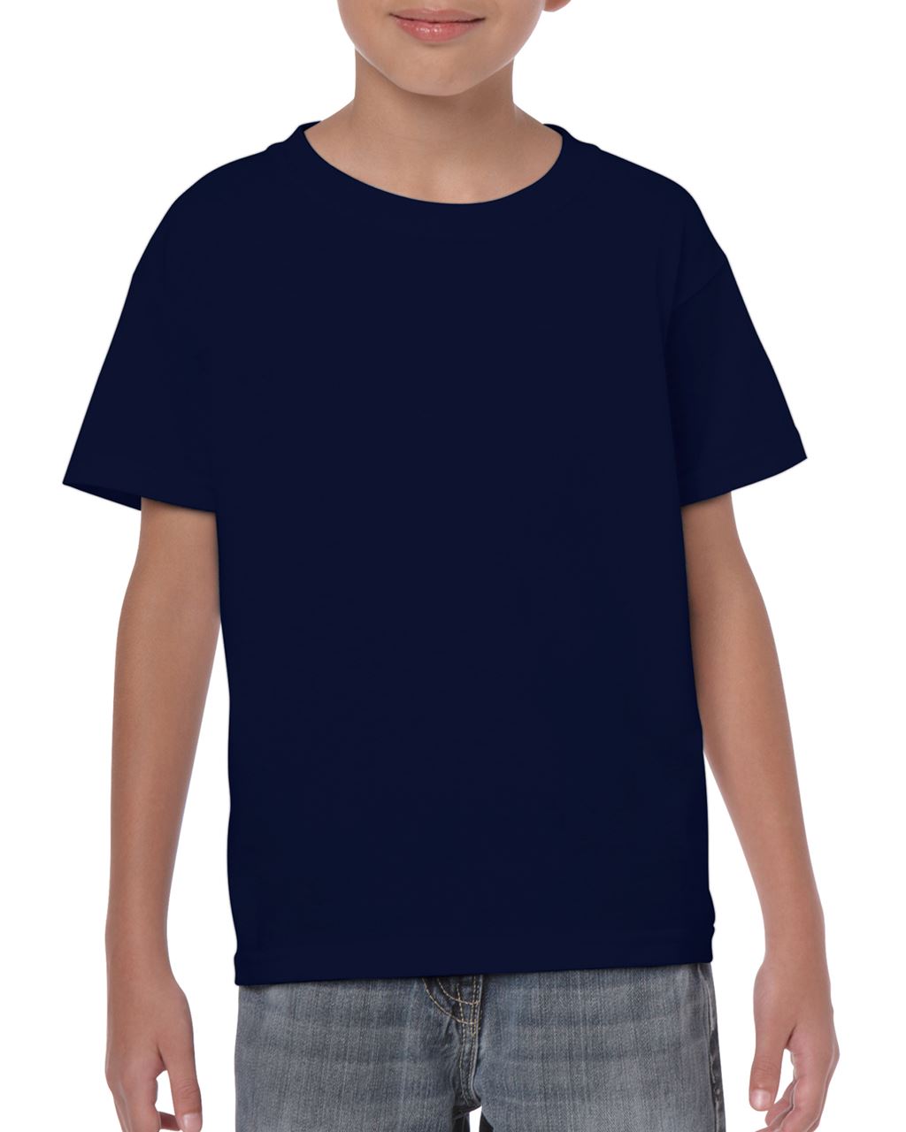 Gildan Heavy Cotton™ Youth T-shirt - Gildan Heavy Cotton™ Youth T-shirt - Navy