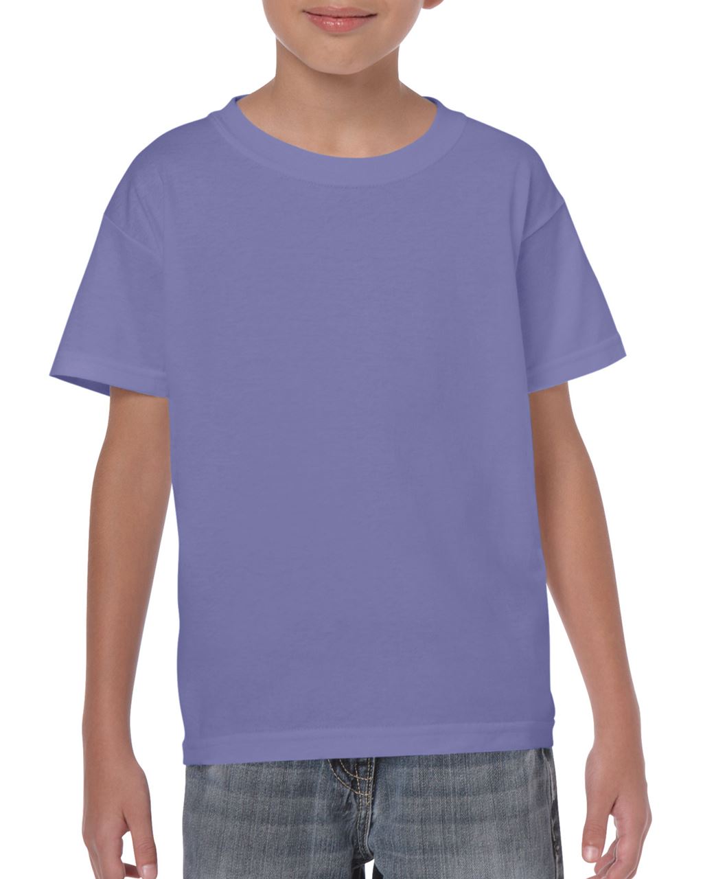 Gildan Heavy Cotton™ Youth T-shirt - fialová