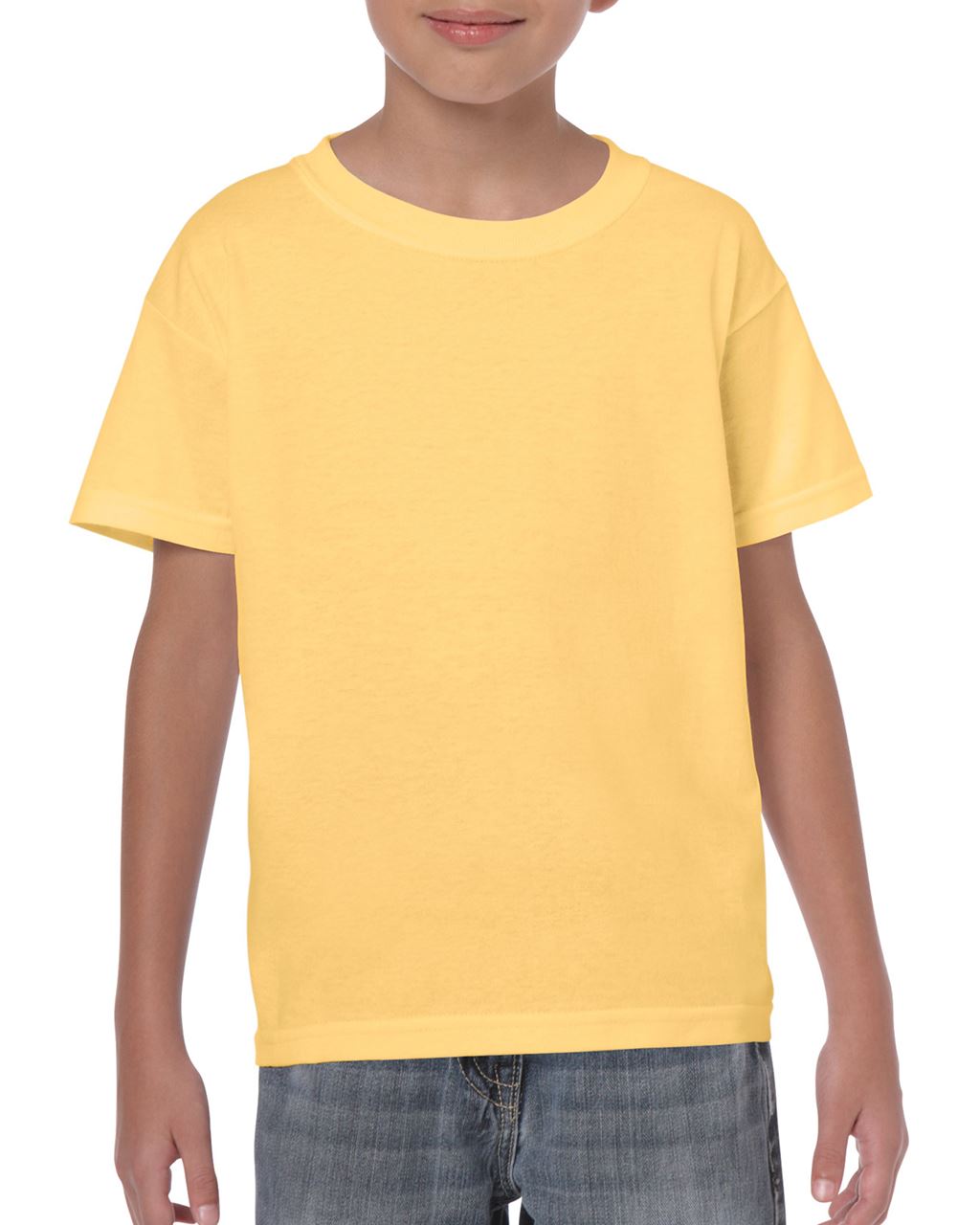 Gildan Heavy Cotton™ Youth T-shirt - Gildan Heavy Cotton™ Youth T-shirt - Yellow Haze