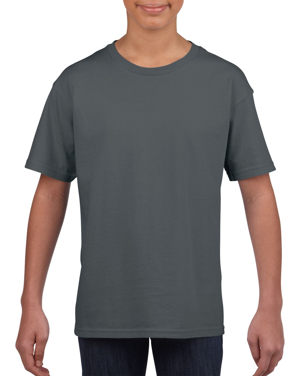 Gildan Softstyle® Youth T-shirt - Gildan Softstyle® Youth T-shirt - Charcoal