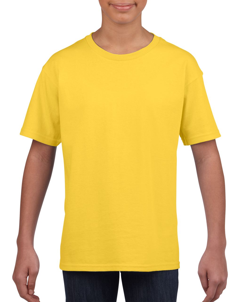 Gildan Softstyle® Youth T-shirt - žltá