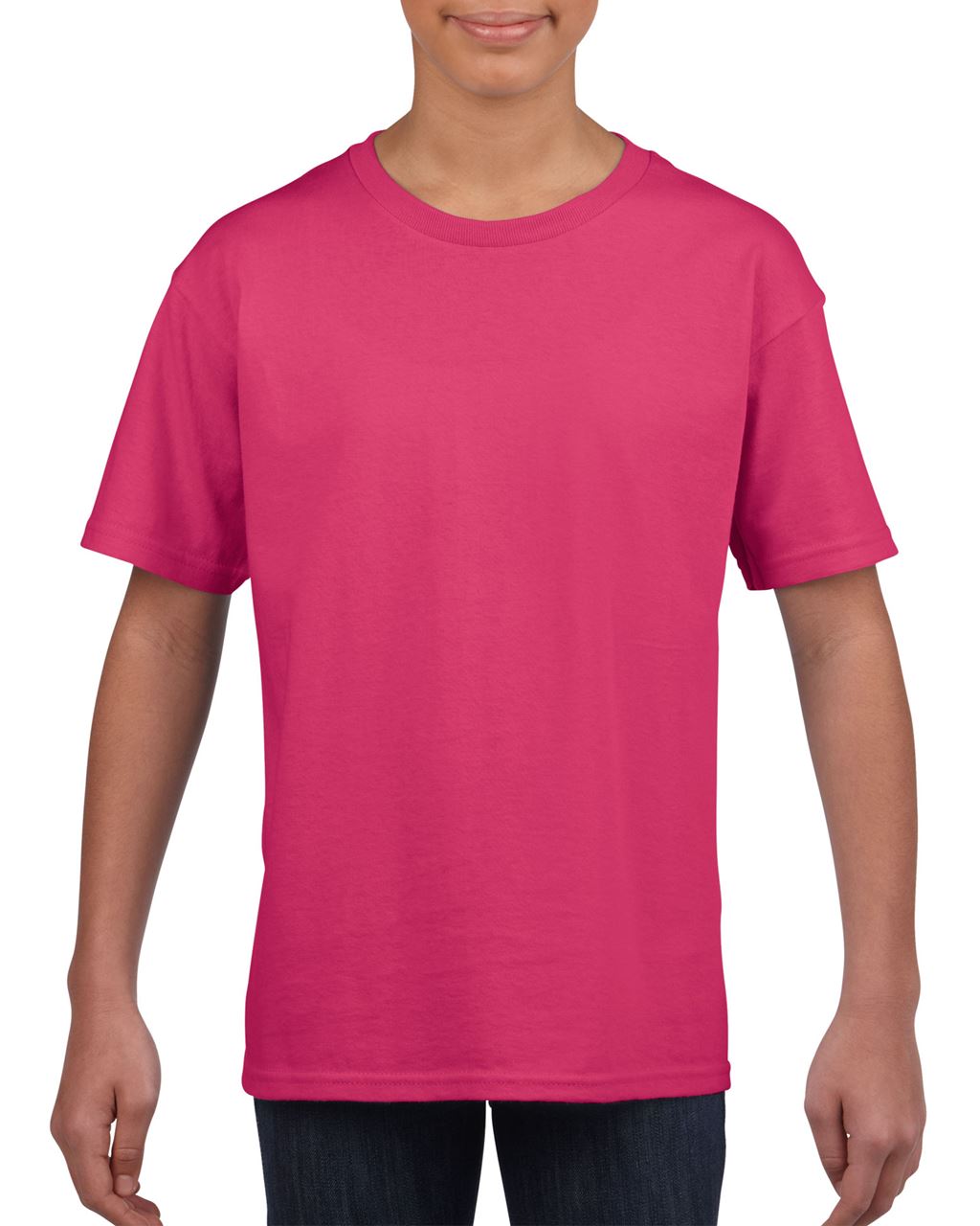 Gildan Softstyle® Youth T-shirt - růžová