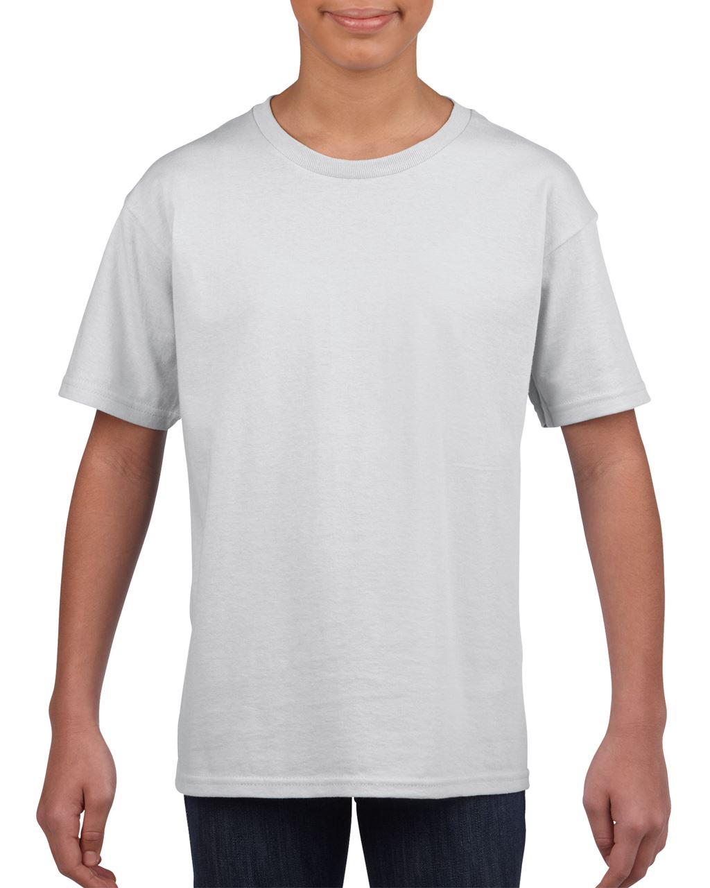 Gildan Softstyle® Youth T-shirt - bílá