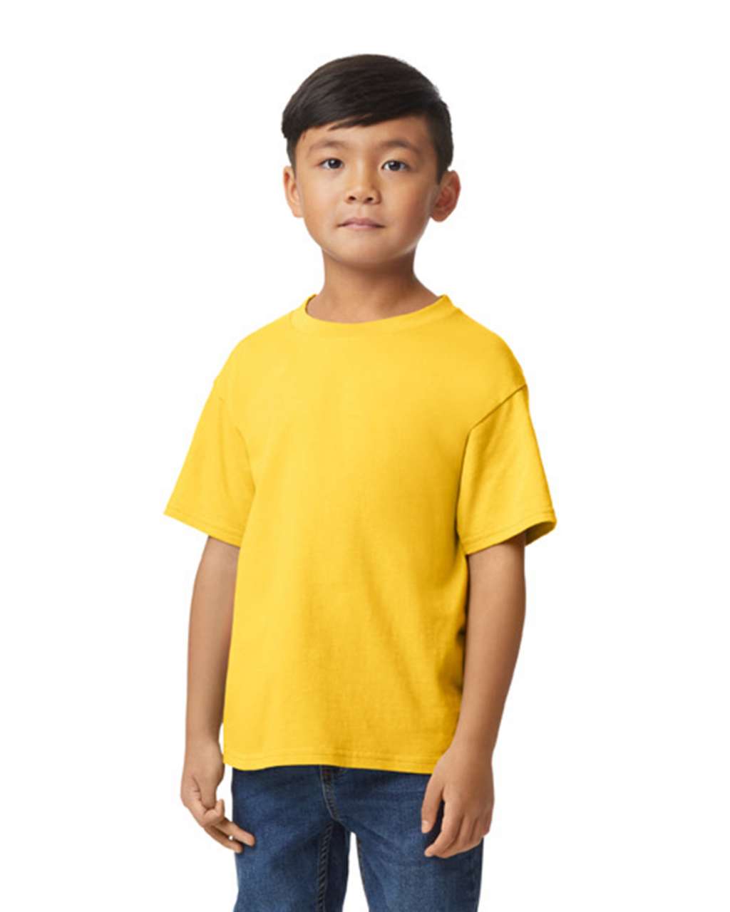 Gildan Softstyle® Midweight Youth T-shirt - žlutá