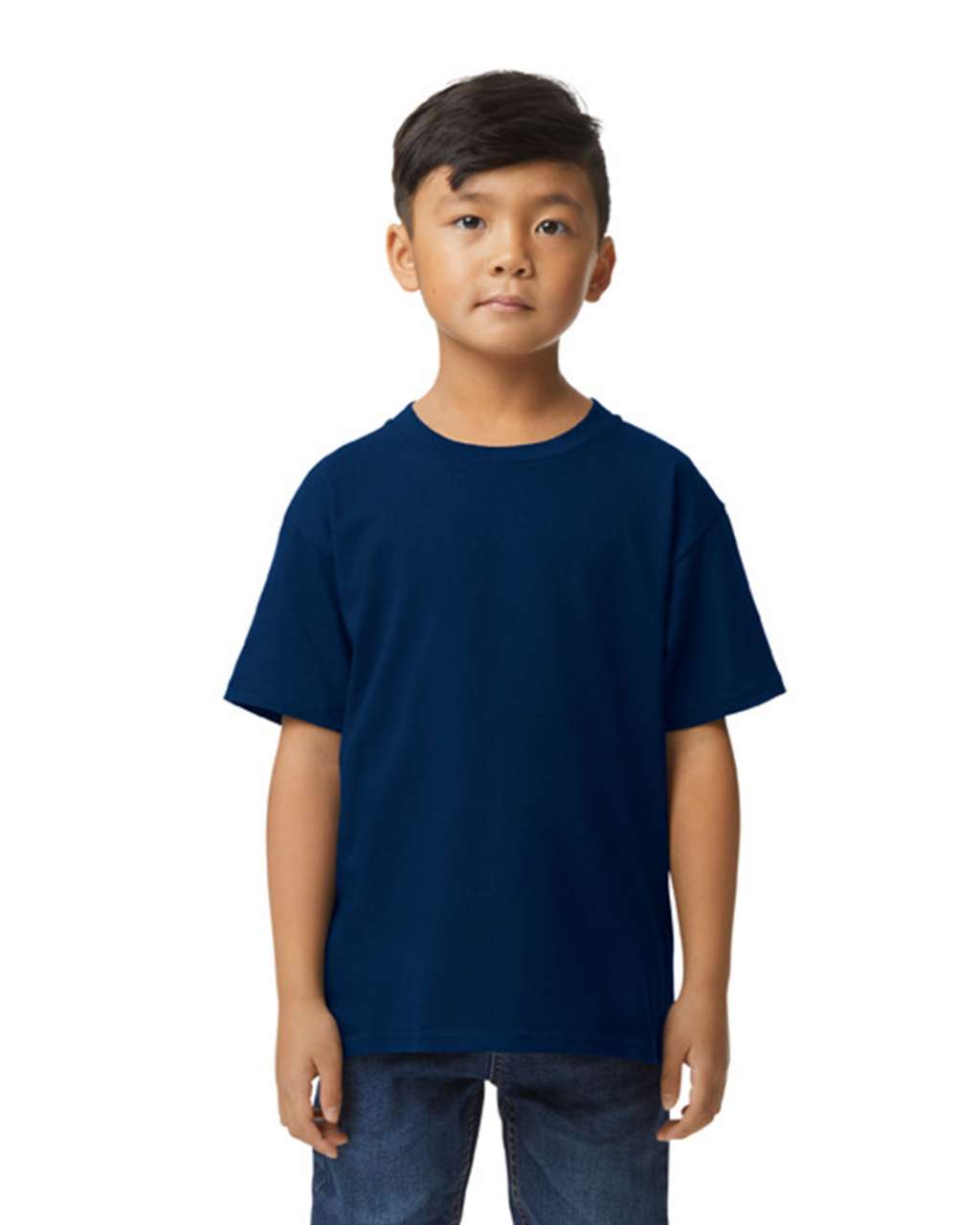 Gildan Softstyle® Midweight Youth T-shirt - modrá
