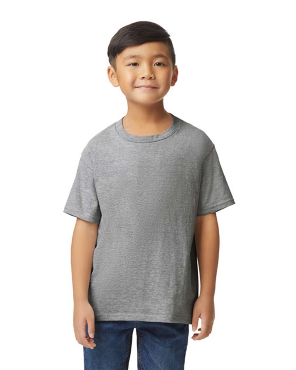 Gildan Softstyle® Midweight Youth T-shirt - šedá