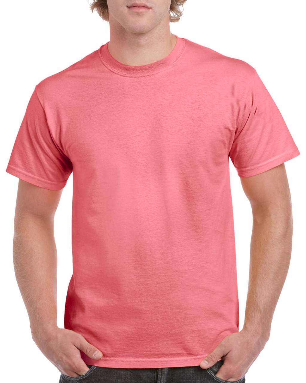 Gildan Hammer Adult T-shirt - Gildan Hammer Adult T-shirt - Coral Silk
