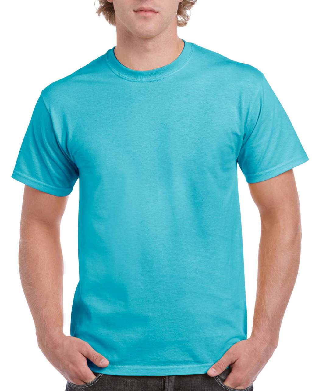 Gildan Hammer Adult T-shirt - Gildan Hammer Adult T-shirt - Lagoon Blue