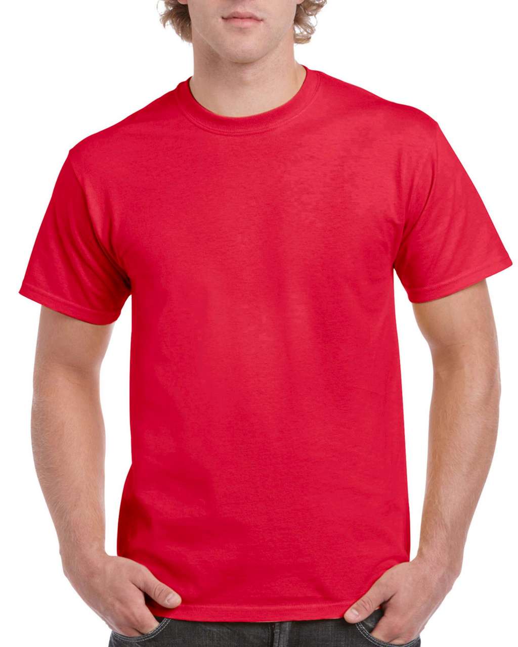 Gildan Hammer Adult T-shirt - Gildan Hammer Adult T-shirt - Sport Scarlet Red