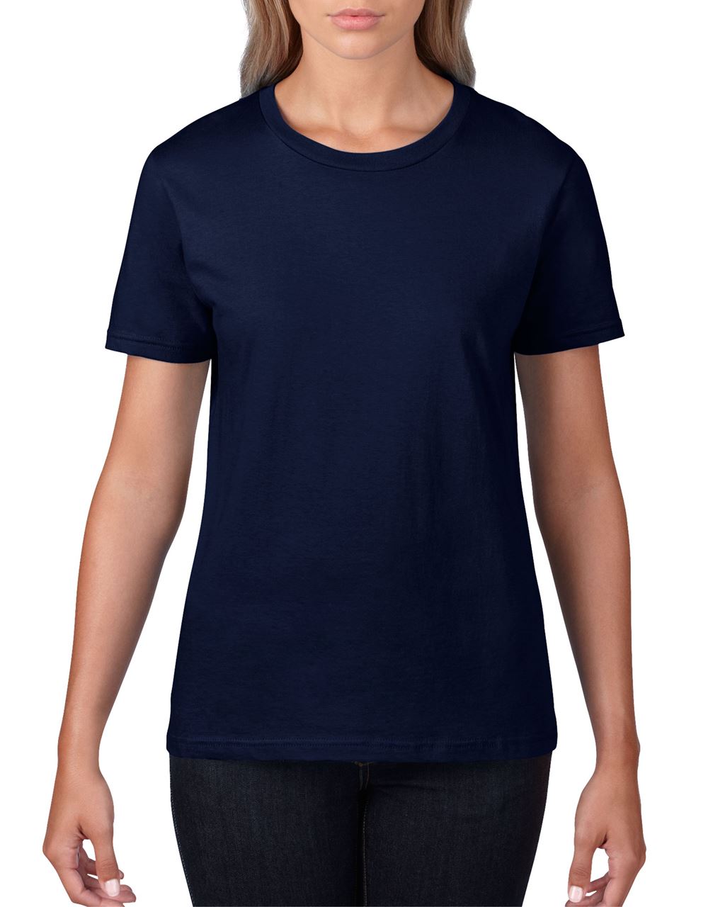 Gildan Premium Cotton® Ladies' T-shirt - Gildan Premium Cotton® Ladies' T-shirt - Navy