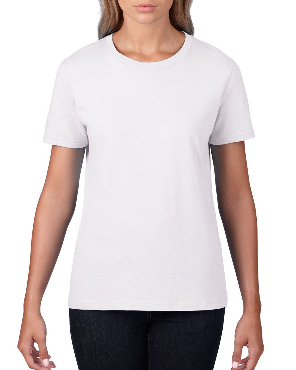 Gildan Premium Cotton® Ladies' T-shirt - Gildan Premium Cotton® Ladies' T-shirt - White