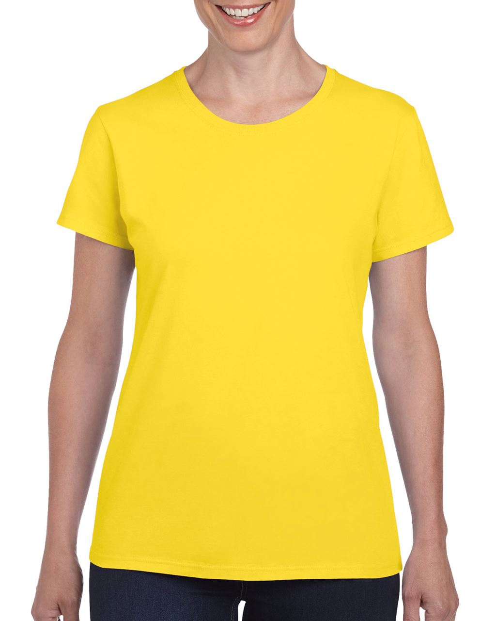 Gildan Heavy Cotton™  Ladies' T-shirt - Gelb