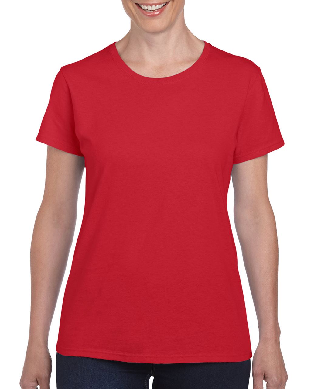 Gildan Heavy Cotton™  Ladies' T-shirt - red