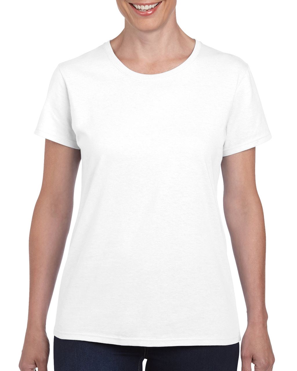 Gildan Heavy Cotton™  Ladies' T-shirt - white