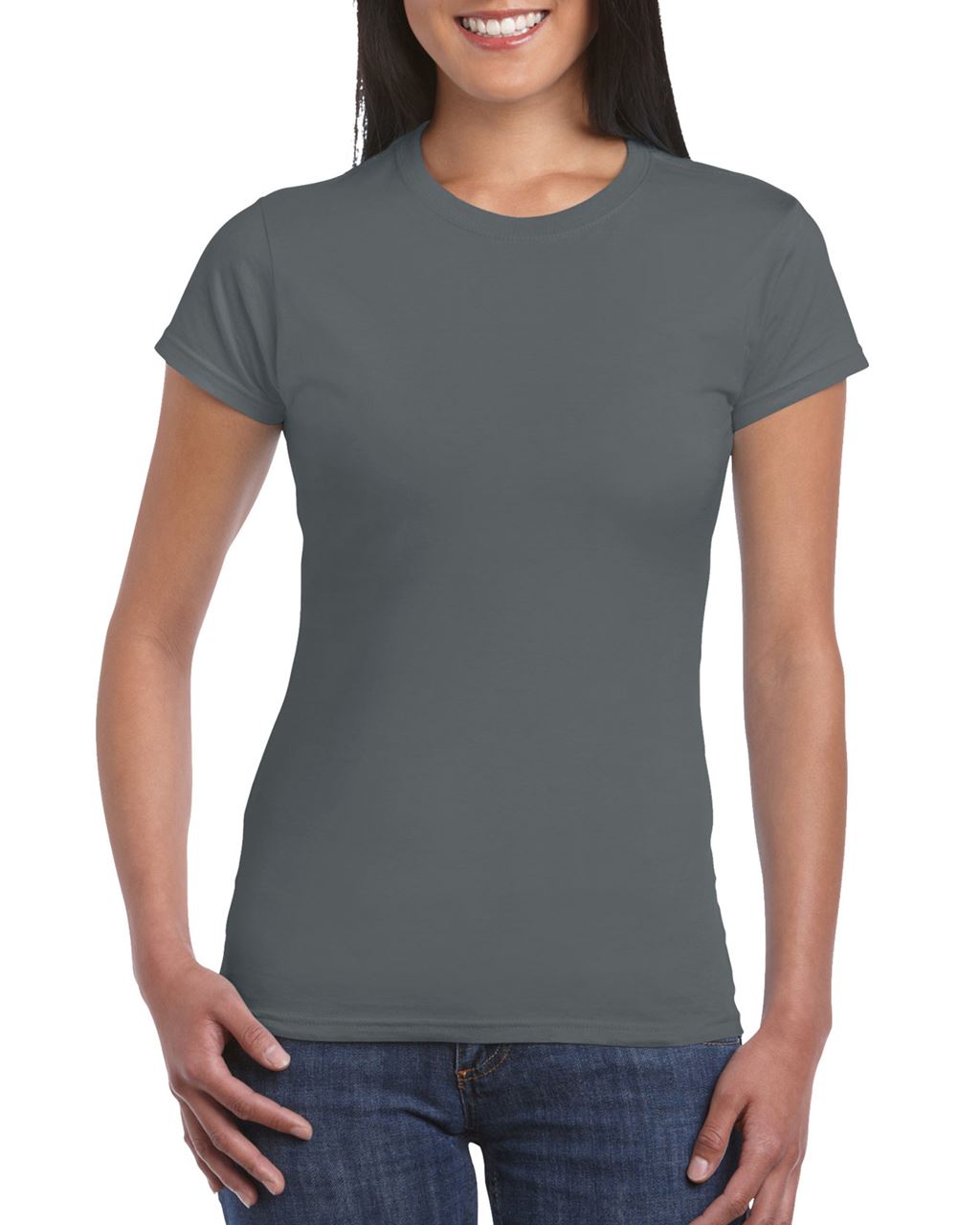 Gildan Softstyle® Ladies' T-shirt - šedá