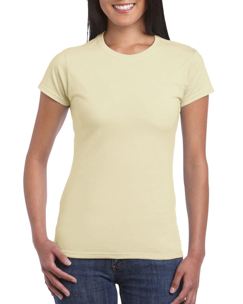 Gildan Softstyle® Ladies' T-shirt - hnědá
