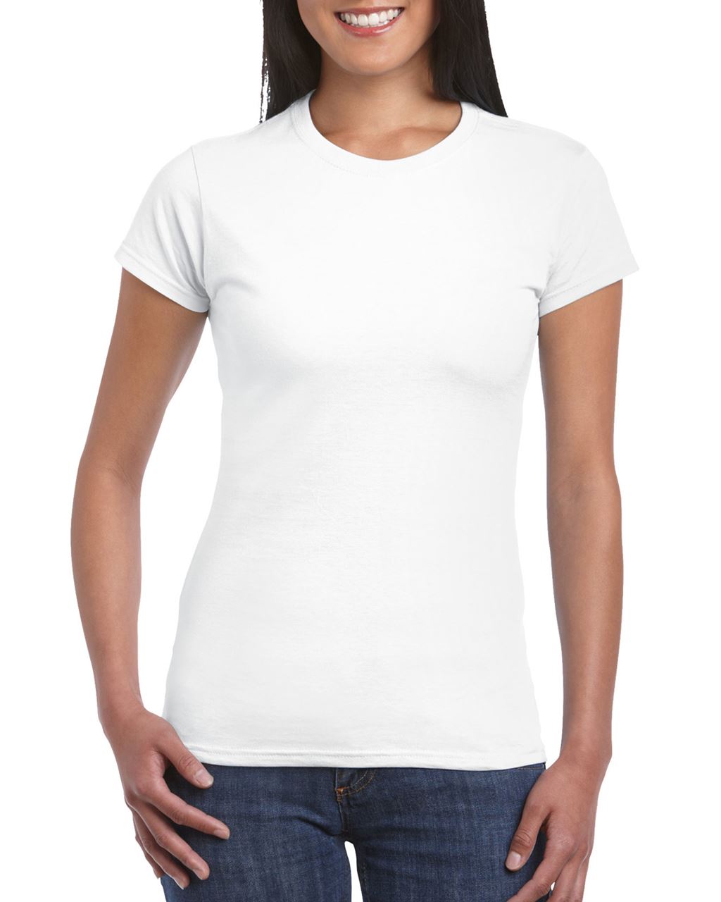 Gildan Softstyle® Ladies' T-shirt - white