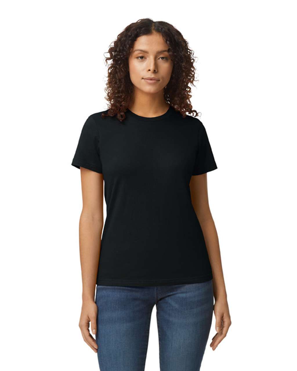 Gildan Softstyle® Midweight Women's T-shirt - Gildan Softstyle® Midweight Women's T-shirt - Black