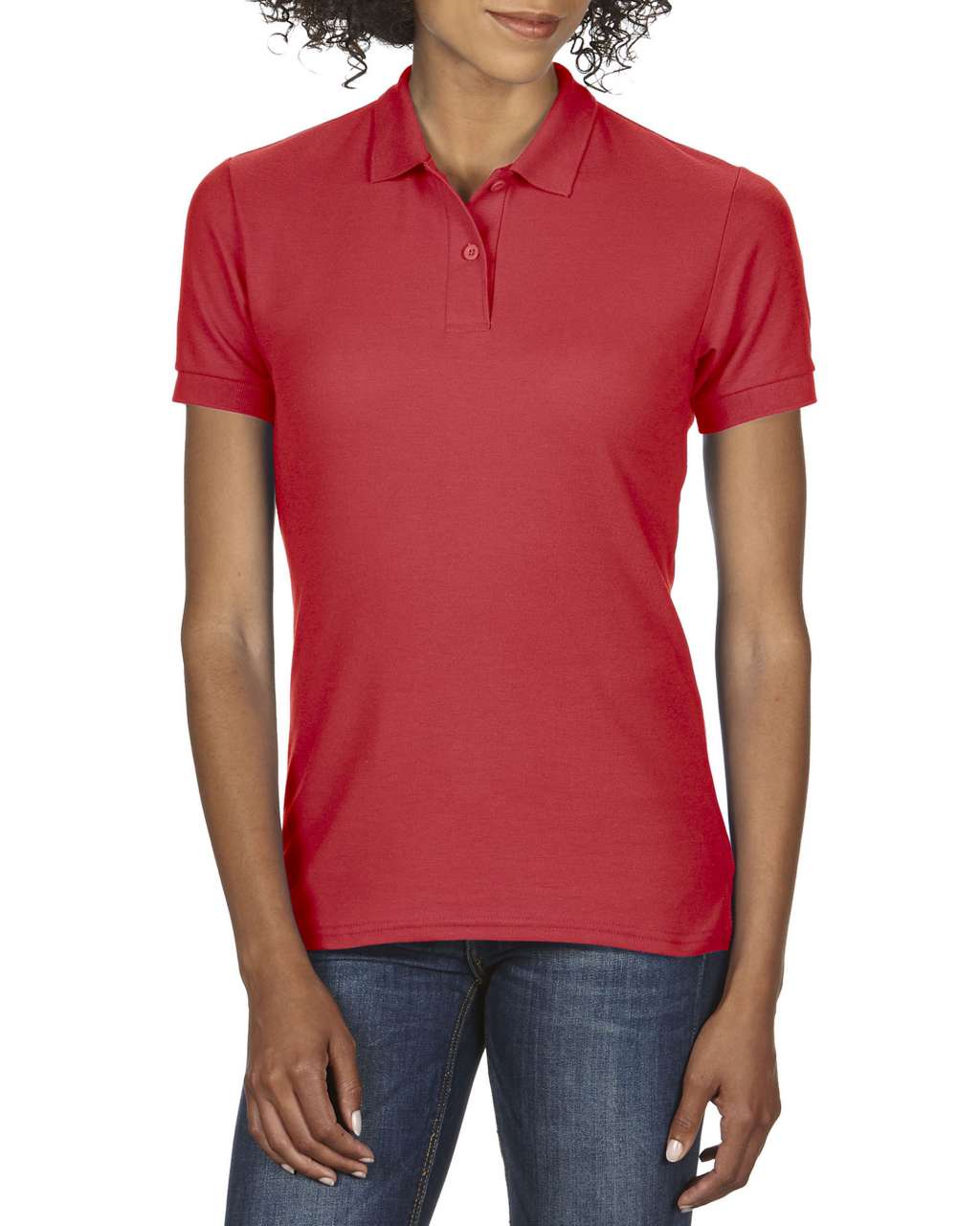 Gildan Dryblend® Ladies' Double PiquÉ Polo - červená