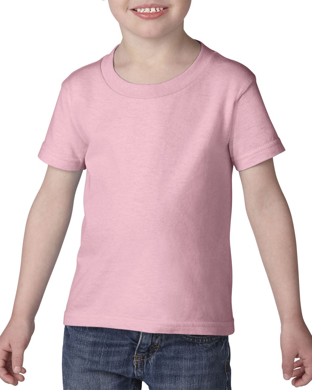Gildan Heavy Cotton™ Toddler T-shirt - ružová