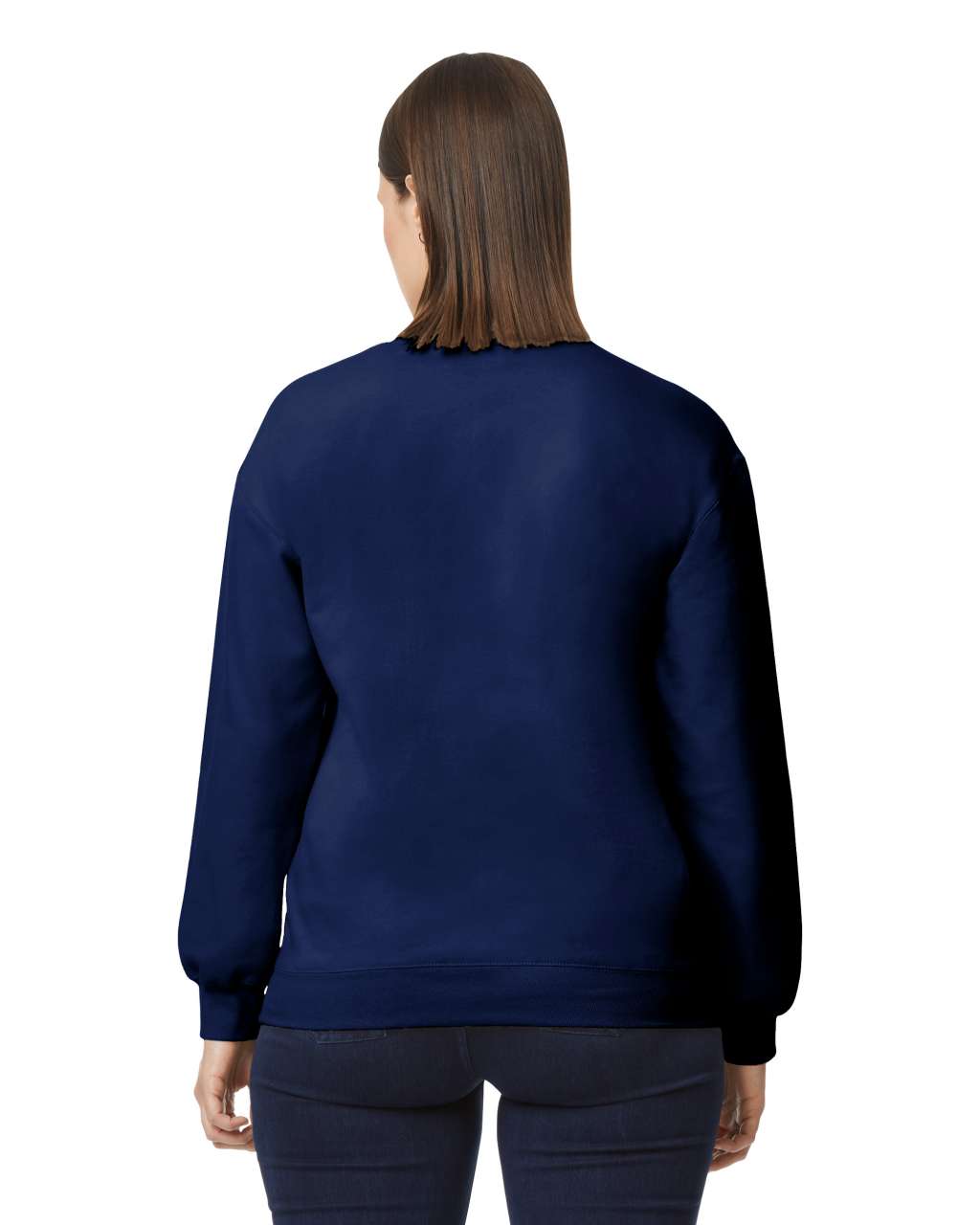 Gildan Softstyle® Midweight Fleece Adult Crewneck - blau