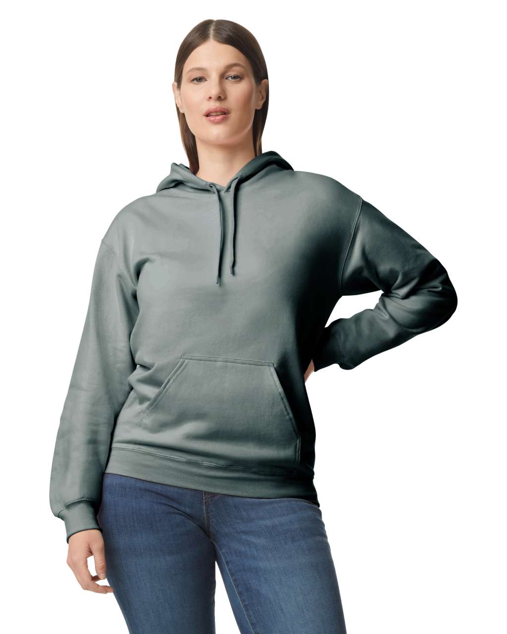 Gildan Softstyle® Midweight Fleece Adult Hoodie - Grau