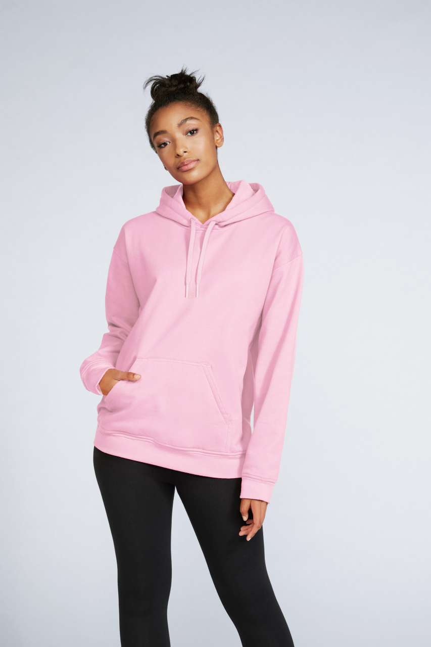 Gildan Softstyle® Midweight Fleece Adult Hoodie - ružová