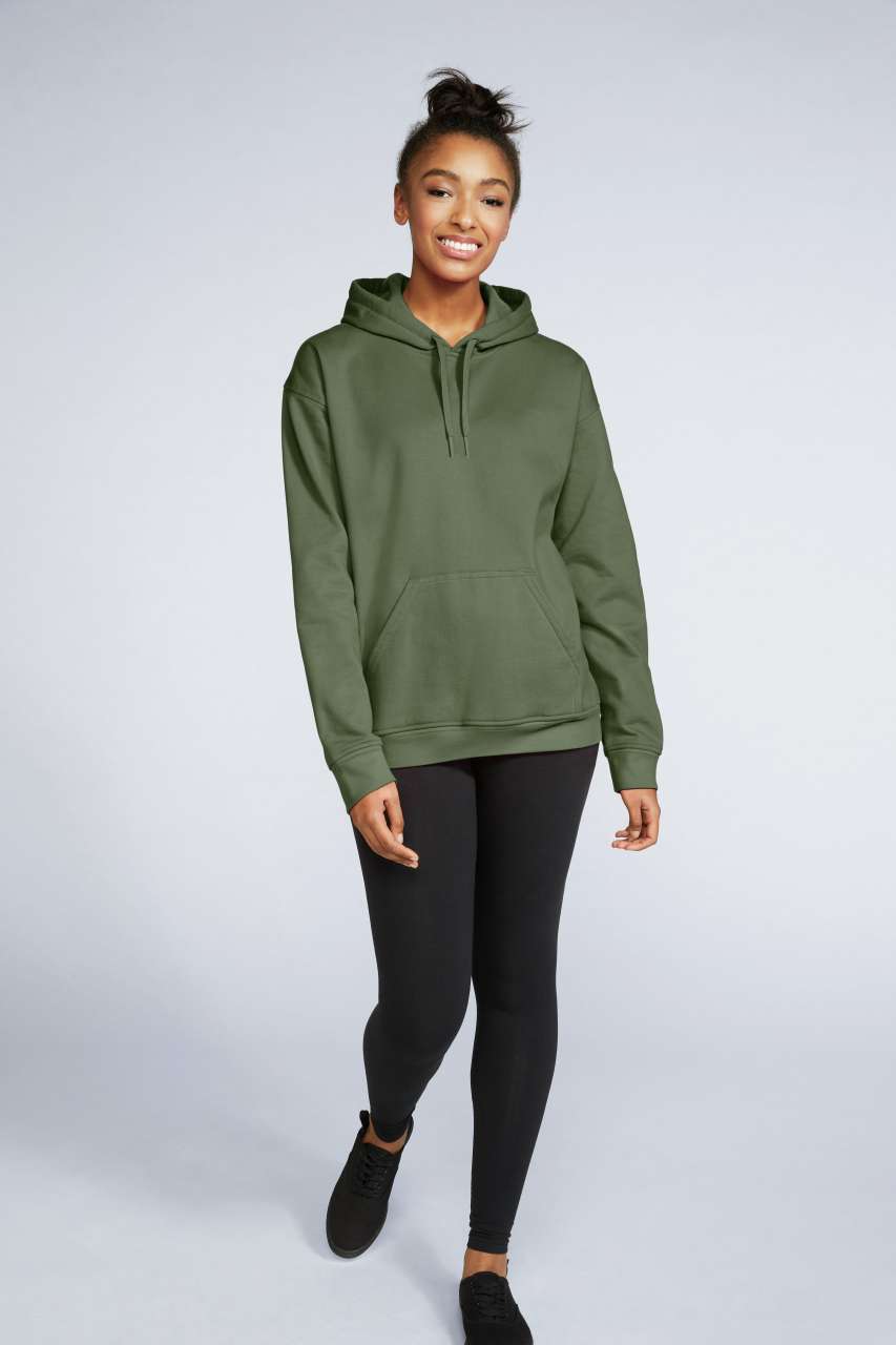 Gildan Softstyle® Midweight Fleece Adult Hoodie - green