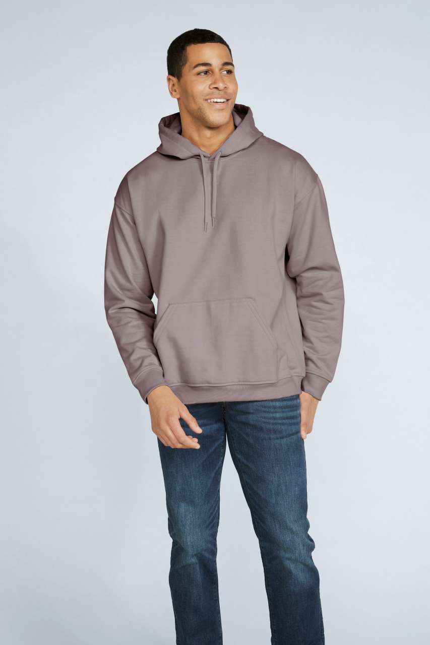 Gildan Softstyle® Midweight Fleece Adult Hoodie - šedá