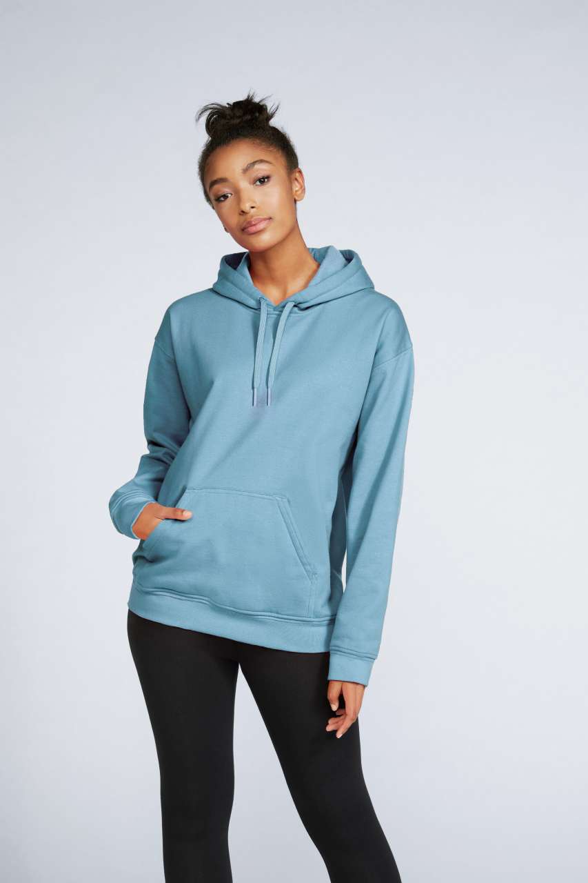 Gildan Softstyle® Midweight Fleece Adult Hoodie - blau