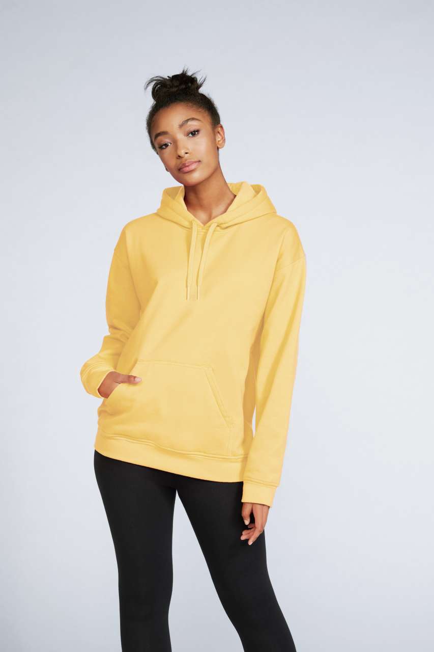 Gildan Softstyle® Midweight Fleece Adult Hoodie - yellow