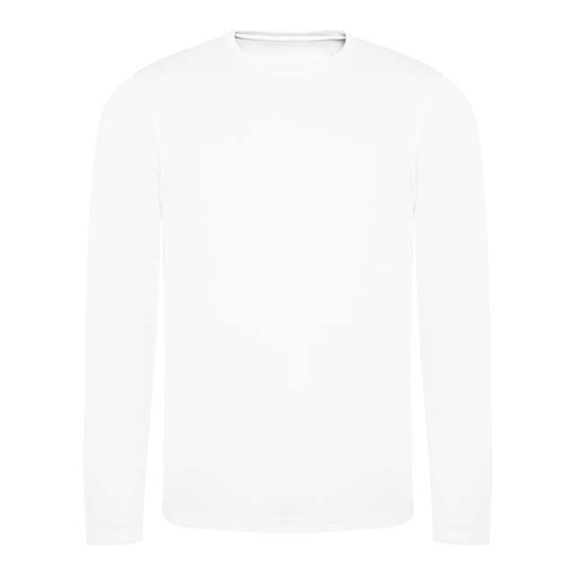 Just Cool Long Sleeve Cool T - bílá