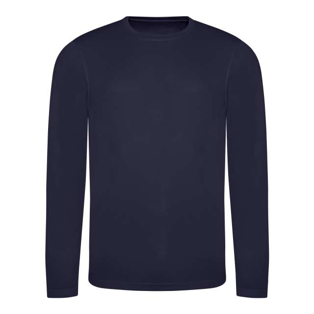 Just Cool Long Sleeve Cool T - blau