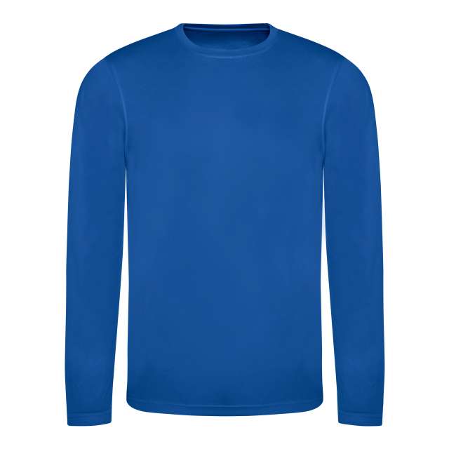 Just Cool Long Sleeve Cool T - blue