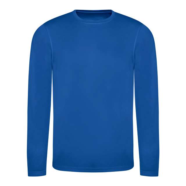 Just Cool Long Sleeve Cool T - blau