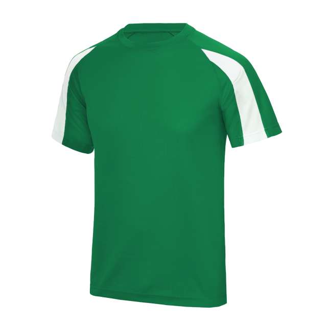 Just Cool Contrast Cool T - Just Cool Contrast Cool T - Kelly Green