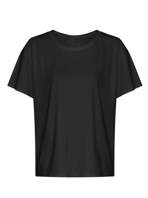 Just Cool Women's Open Back T - Just Cool Women's Open Back T - Black