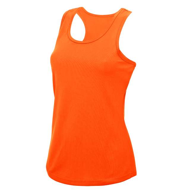 Just Cool Women's Cool Vest - Orange