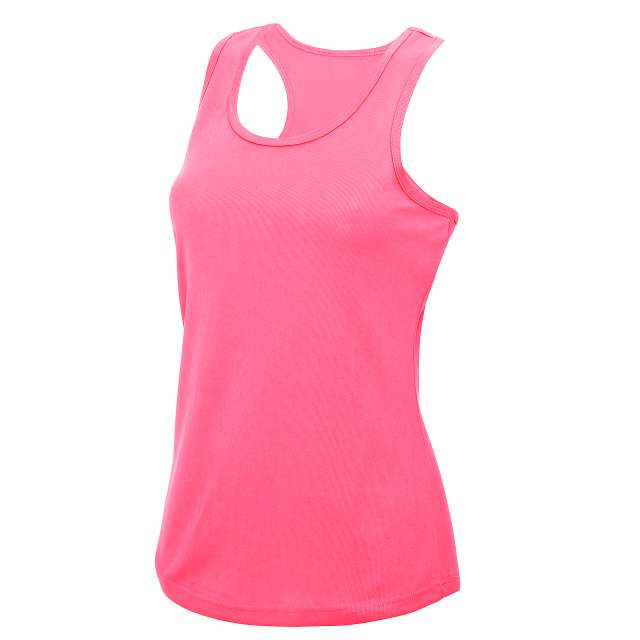 Just Cool Women's Cool Vest - Just Cool Women's Cool Vest - Safety Pink