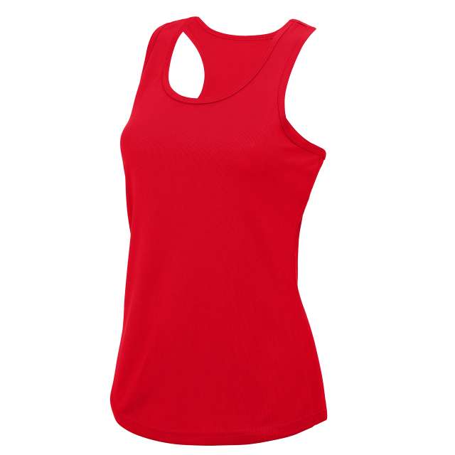 Just Cool Women's Cool Vest - red