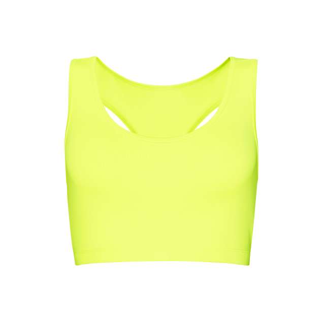 Just Cool Women's Cool Sports Crop Top - žlutá