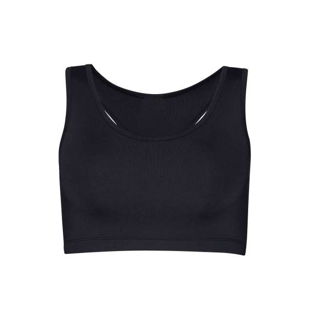 Just Cool Women's Cool Sports Crop Top - schwarz