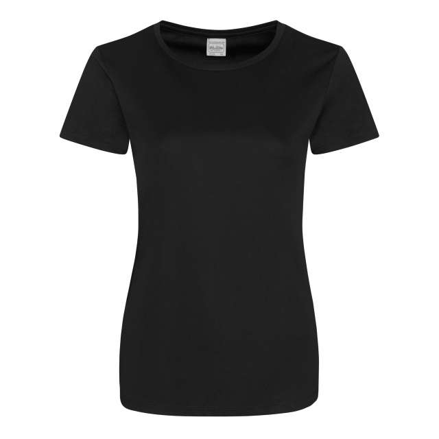 Just Cool Women's Cool Smooth T - black