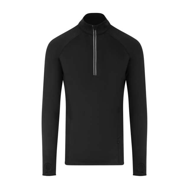 Just Cool Cool Flex 1/2 Zip Top - black