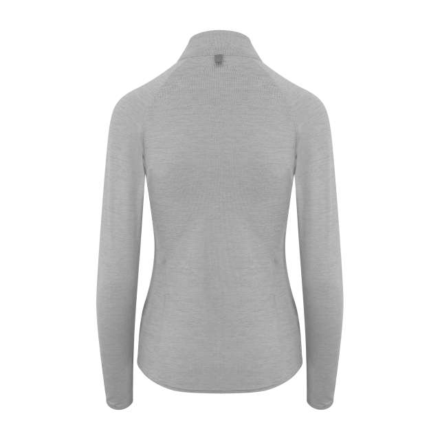 Just Cool Women's Cool Flex 1/2 Zip Top - Just Cool Women's Cool Flex 1/2 Zip Top - Sport Grey