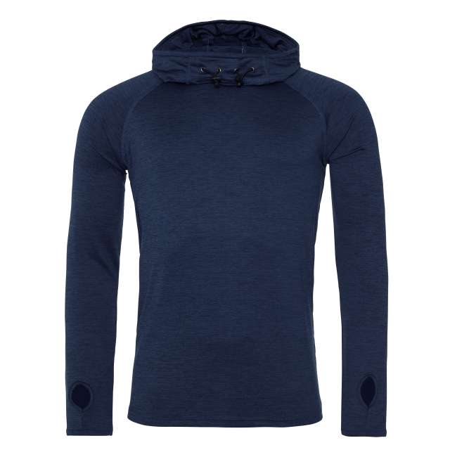 Just Cool Mens Cool Cowl Neck Top - blau