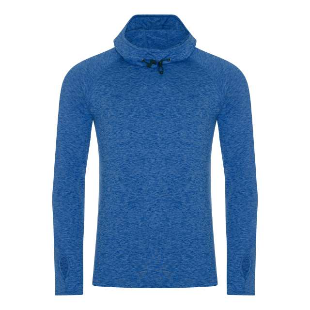 Just Cool Mens Cool Cowl Neck Top - blau