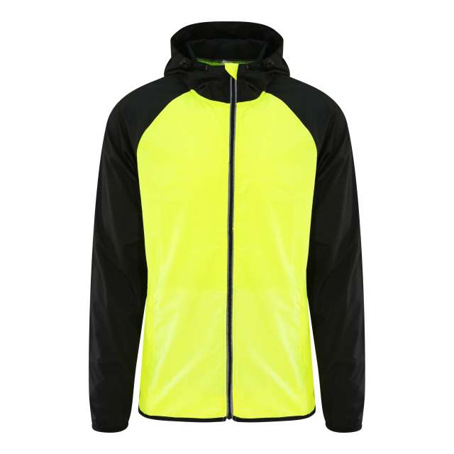 Just Cool Cool Contrast Windshield Jacket - yellow